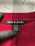 Cable & Gauge Polka Dots Burgundy Pullover Sweater Size XL - photo 7