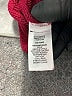 Cable & Gauge Polka Dots Burgundy Pullover Sweater Size XL - photo 8