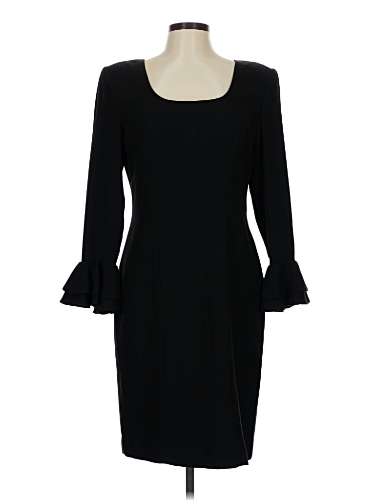 Pre-owned Liz Claiborne Cocktail Dress In Black