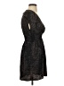 Guess 100% Polyester Tweed Black Cocktail Dress Size S - photo 4