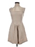 Assorted Brands Solid Tan Casual Dress Size S - photo 1