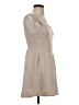 Assorted Brands Solid Tan Casual Dress Size S - photo 4
