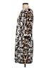 Vince Camuto Print Brown Casual Dress Size 12 - photo 5