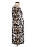 Vince Camuto Print Brown Casual Dress Size 12 - photo 4