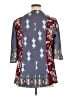 Reborn 100% Rayon Blue 3/4 Sleeve Blouse Size 1X - photo 2