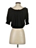 Zara Black Short Sleeve Top Size S - photo 2