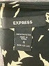 Express 100% Polyester Graphic Black Cocktail Dress Size 4 - photo 6