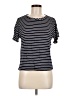 Aqua Stripes Blue Short Sleeve T-Shirt Size M - photo 1