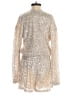 On Twelfth Silver Gold Cocktail Dress Size S - photo 2