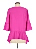 Gibson Pink 3/4 Sleeve Blouse Size M - photo 2