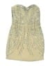 H&M 100% Polyester Ivory Cocktail Dress Size 4 - photo 1