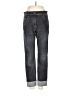 Brunello Cucinelli Chevron-herringbone Gray Black Jeans Size 4 - photo 1