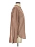 Splendid Brown Long Sleeve Blouse Size XS - photo 4