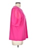 CeCe Pink Short Sleeve Top Size L - photo 4