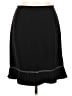 Larry Levine Solid Black Casual Skirt Size 10 - photo 1