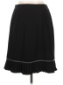 Larry Levine Solid Black Casual Skirt Size 10 - photo 2