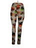 Lularoe Print Orange Leggings Size 1X (Tall & Curvy) - photo 2