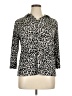 212 Collection Silver Long Sleeve Polo Size XL - photo 1