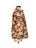 Chico's 100% Polyester Print Gold Jacket Size Med (1) - photo 4