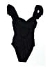Strut This Solid Black One Piece Swimsuit Size XS - photo 2