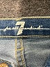7 For All Mankind Color Block Blue Jeans Size 26 waist - photo 4