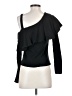 Postmark from Anthropologie Black Long Sleeve Top Size S - photo 2