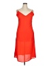 Lulus 100% Polyester Solid Orange Cocktail Dress Size XL - photo 1