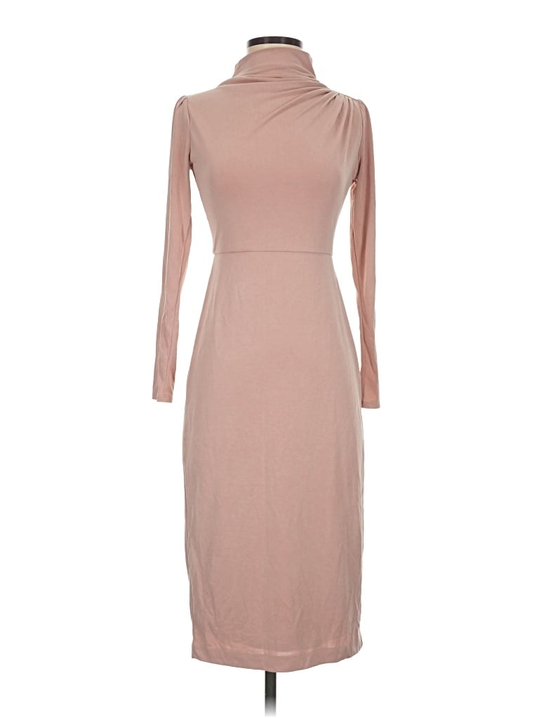 Pre-owned Express Outlet Casual Dress In Brown