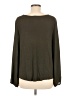 Ann Taylor LOFT Green Long Sleeve Blouse Size M - photo 2