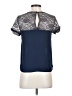 Lulus Blue Short Sleeve Blouse Size XS - photo 2