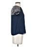 Lulus Blue Short Sleeve Blouse Size XS - photo 4