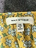 Max Studio 100% Polyester Yellow Short Sleeve Blouse Size XS - photo 7