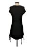 Unbranded 100% Polyester Solid Black Casual Dress Size S - photo 2