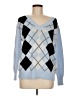 Unbranded 100% Acrylic Argyle Blue Pullover Sweater Size M - photo 1