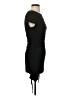 Unbranded 100% Polyester Solid Black Casual Dress Size S - photo 4