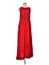 H&M 100% Polyester Red Cocktail Dress Size 6 - photo 1