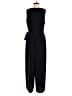 DKNY 100% Polyester Solid Black Jumpsuit Size 4 - photo 2