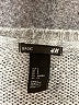 H&M Metallic Gray Pullover Sweater Size S - photo 7