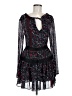 Nicholas 100% Polyester Black Cocktail Dress Size 6 - photo 1