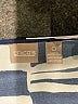Chico's Stripes Silver Short Sleeve Blouse Size Sm (0) - photo 7