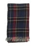 Unbranded Plaid Burgundy Blue Scarf One size - photo 2