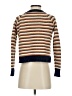 Madewell 100% Cotton Stripes Orange Pullover Sweater Size XXS - photo 2