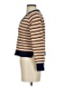 Madewell 100% Cotton Stripes Orange Pullover Sweater Size XXS - photo 5