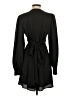 Express 100% Polyester Solid Black Casual Dress Size XS - photo 2