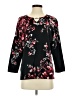 Alfred Dunner 100% Cotton Floral Black Pullover Sweater Size S - photo 1