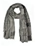 Unbranded Houndstooth Gray Black Scarf One size - photo 1