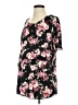 Assorted Brands Black Short Sleeve Blouse Size S - photo 1