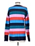 Halogen Stripes Multi Color Blue Pullover Sweater Size S - photo 2