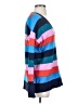 Halogen Stripes Multi Color Blue Pullover Sweater Size S - photo 4