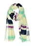 Unbranded Stripes Multi Color Ivory Scarf One size - photo 1